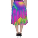 Liquid Art Pattern - Fluid Art - Marble Art - Liquid Background Classic Midi Skirt View2