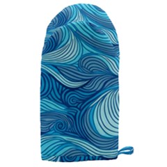 Ocean Waves Sea Abstract Pattern Water Blue Microwave Oven Glove