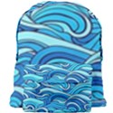 Pattern Ocean Waves Blue Nature Sea Abstract Giant Full Print Backpack View1