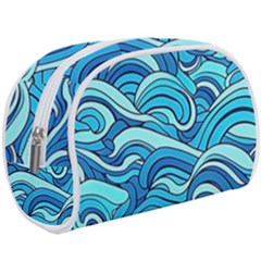 Pattern Ocean Waves Blue Nature Sea Abstract Make Up Case (large) by Pakemis