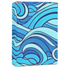 Pattern Ocean Waves Blue Nature Sea Abstract Playing Cards Single Design (rectangle) With Custom Box