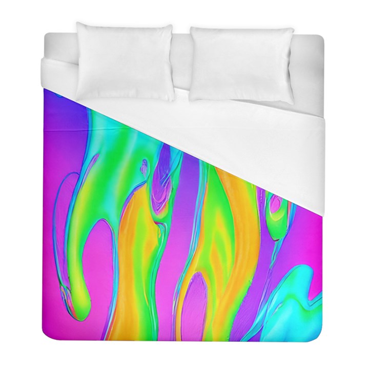 Fluid Background - Fluid Artist - Liquid - Fluid - Trendy Duvet Cover (Full/ Double Size)