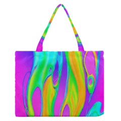 Fluid Background - Fluid Artist - Liquid - Fluid - Trendy Zipper Medium Tote Bag by GardenOfOphir