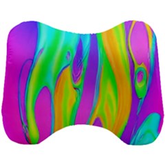 Fluid Background - Fluid Artist - Liquid - Fluid - Trendy Head Support Cushion by GardenOfOphir