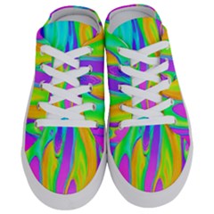 Fluid Background - Fluid Artist - Liquid - Fluid - Trendy Half Slippers by GardenOfOphir