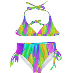 Fluid Background - Fluid Artist - Liquid - Fluid - Trendy Kids  Classic Bikini Set by GardenOfOphir