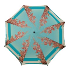 Beach Ocean Flowers Floral Flora Plants Vacation Golf Umbrellas by Pakemis