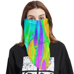 Fluid Background - Fluid Artist - Liquid - Fluid - Trendy Face Covering Bandana (triangle) by GardenOfOphir