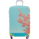 Beach Ocean Flowers Floral Flora Plants Vacation Luggage Cover (Large) View1