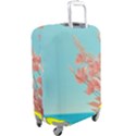 Beach Ocean Flowers Floral Flora Plants Vacation Luggage Cover (Large) View2