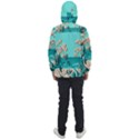 Beach Ocean Flowers Flower Floral Plants Vacation Men s Front Pocket Pullover Windbreaker View2