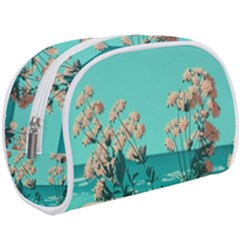 Beach Ocean Flowers Flower Floral Plants Vacation Make Up Case (large) by Pakemis