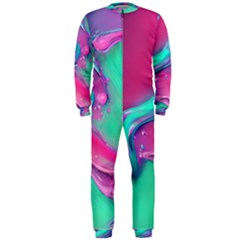 Marble Background - Abstract - Artist - Artistic - Colorful Onepiece Jumpsuit (men) by GardenOfOphir