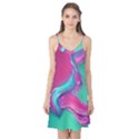 Marble Background - Abstract - Artist - Artistic - Colorful Camis Nightgown  View1