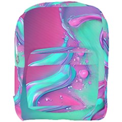 Marble Background - Abstract - Artist - Artistic - Colorful Full Print Backpack