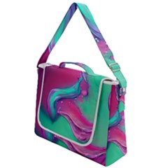 Marble Background - Abstract - Artist - Artistic - Colorful Box Up Messenger Bag