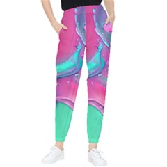 Marble Background - Abstract - Artist - Artistic - Colorful Tapered Pants