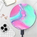 Marble Background - Abstract - Artist - Artistic - Colorful Wireless Fast Charger(White) View1