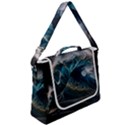 Tsunami Waves Ocean Sea Water Rough Seas 5 Box Up Messenger Bag View2