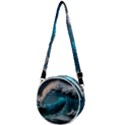 Tsunami Waves Ocean Sea Water Rough Seas 2 Crossbody Circle Bag View1