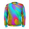 Curvy Contemporary - Flow - Modern - Contemporary Art - Beautiful Men s Sweatshirt View1