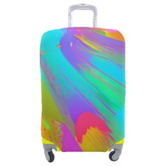 Curvy Contemporary - Flow - Modern - Contemporary Art - Beautiful Luggage Cover (medium) by GardenOfOphir