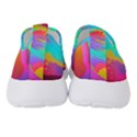 Curvy Contemporary - Flow - Modern - Contemporary Art - Beautiful Women s Slip On Sneakers View4