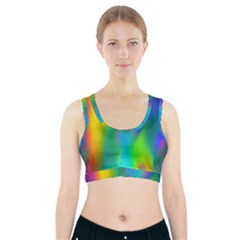 Liquid Shapes - Fluid Arts - Watercolor - Abstract Backgrounds Sports Bra With Pocket by GardenOfOphir