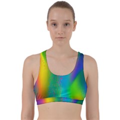 Liquid Shapes - Fluid Arts - Watercolor - Abstract Backgrounds Back Weave Sports Bra by GardenOfOphir