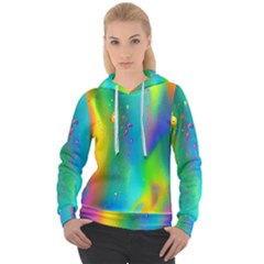 Liquid Shapes - Fluid Arts - Watercolor - Abstract Backgrounds Women s Overhead Hoodie by GardenOfOphir