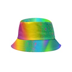 Liquid Shapes - Fluid Arts - Watercolor - Abstract Backgrounds Inside Out Bucket Hat (kids) by GardenOfOphir