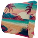 Palm Trees Tropical Ocean Sunset Sunrise Landscape Seat Cushion View3