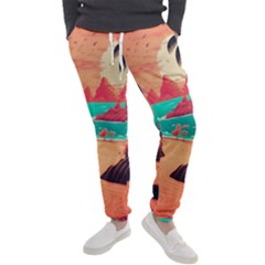 Tropical Beach Sea Jungle Ocean Landscape Men s Jogger Sweatpants by Pakemis