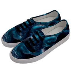 Tsunami Waves Ocean Sea Water Rough Seas 3 Men s Classic Low Top Sneakers by Pakemis