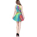 Modern Abstract Liquid Art Pattern Reversible Sleeveless Dress View2