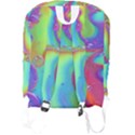 Modern Abstract Liquid Art Pattern Full Print Backpack View2