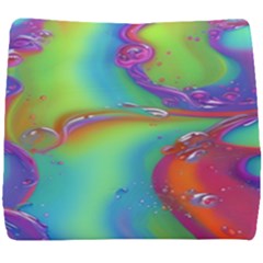 Modern Abstract Liquid Art Pattern Seat Cushion by GardenOfOphir