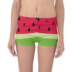 Watermelon Fruit Food Healthy Vitamins Nutrition Boyleg Bikini Bottoms by Wegoenart