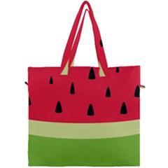 Watermelon Fruit Food Healthy Vitamins Nutrition Canvas Travel Bag by Wegoenart