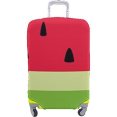 Watermelon Fruit Food Healthy Vitamins Nutrition Luggage Cover (large) by Wegoenart