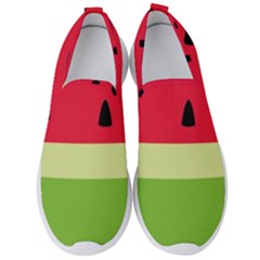 Watermelon Fruit Food Healthy Vitamins Nutrition Men s Slip On Sneakers by Wegoenart