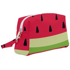 Watermelon Fruit Food Healthy Vitamins Nutrition Wristlet Pouch Bag (large) by Wegoenart