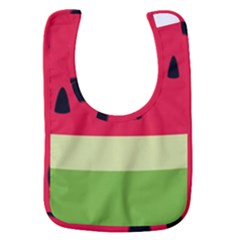 Watermelon Fruit Food Healthy Vitamins Nutrition Baby Bib by Wegoenart