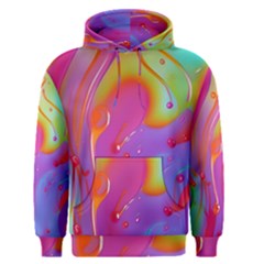 Beautiful Fluid Shapes In A Flowing Background Men s Core Hoodie by GardenOfOphir