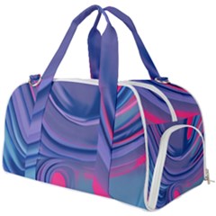 Liquid Art Pattern - Fluid Art Burner Gym Duffel Bag by GardenOfOphir