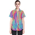 Liquid Art Pattern - Marble Art Women s Short Sleeve Shirt View1