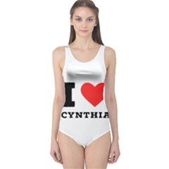 I Love Cynthia One Piece Swimsuit by ilovewhateva