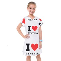 I Love Cynthia Kids  Drop Waist Dress by ilovewhateva