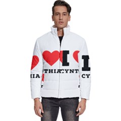 I Love Cynthia Men s Puffer Bubble Jacket Coat by ilovewhateva