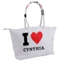 I love cynthia Canvas Shoulder Bag View2